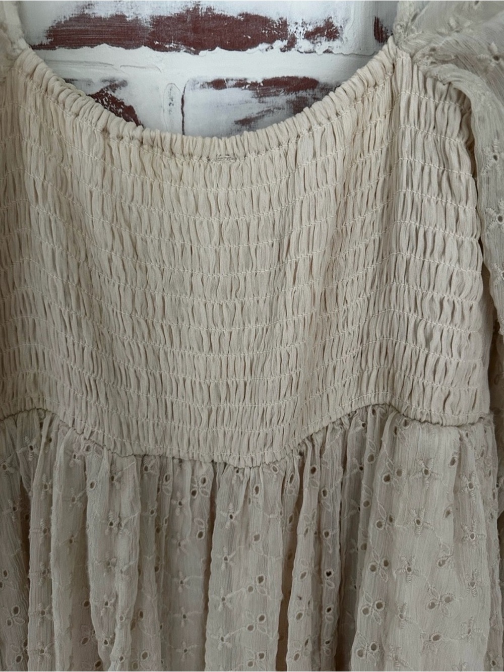 Free People Malina Maxi Dress in Ivory - Picture 6 of 7